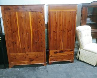 Cedar cabinets
