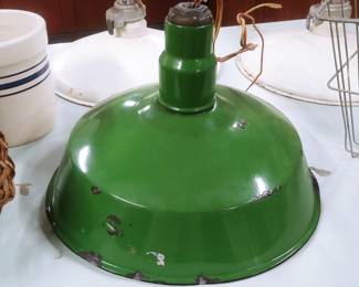 Enameled light fixtures