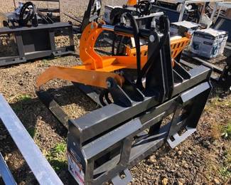 SKID STEER PALLET FORK GRAPPLE