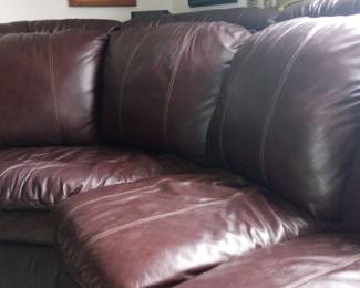 Leather furniture 