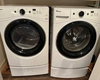 Amana washer and dryer