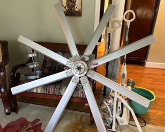 Big honkin’ fan! 64” diameter for outdoor use, it says