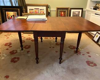 Cherry drop  leaf table