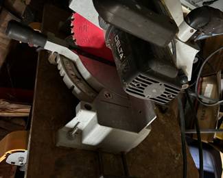 Delta miter saw attached to stand sold separately 