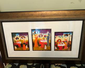 M. Leider mixed media with watercolor and ink