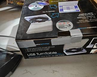 USB turn table