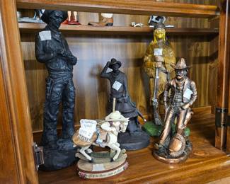 Western statues
