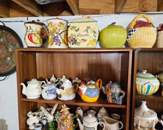 Tea pot collection