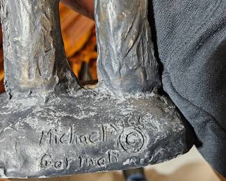 Michael Garman cowboy statue