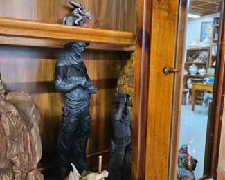 Western statues