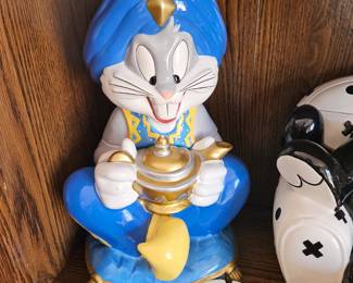 Bugs bunny cookie jar