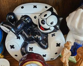 Felix the cat cookie jar