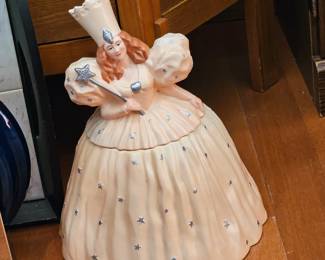 Glinda the good witch cookie jar