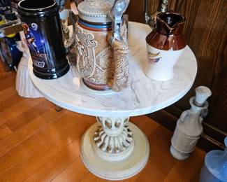 Marble top table