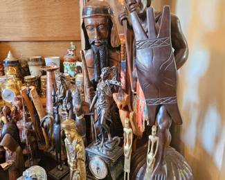 African Statues and figurines