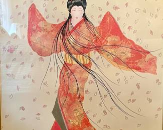 Hisashi Otsuka
Lady Of Floating Blossoms
Mixed Media on Paper LARGE 