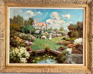 Large impressive impressionist paintings