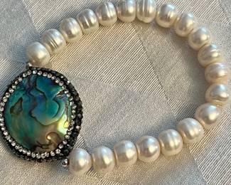 Freshwater pearls and Australian Abalone 