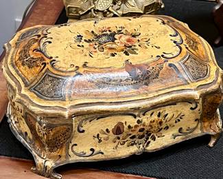 Large Florentine box circa 1920