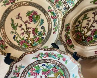 Early Indian Tree service pieces 