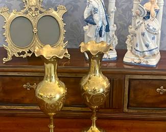 Beauties vintage brass and fine French porcelains