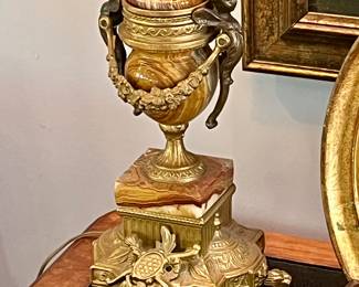 These are gorgeous antique lamps that retail for $1500 