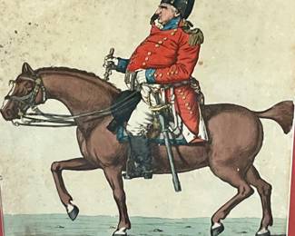 Richard England ('A general view of Old England') Portrait Print Late 1800s