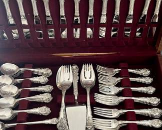 SIR CHRISTOPHER by Wallace service for 12 with hostess pieces