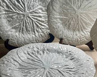 Portuguese large dinner plates 