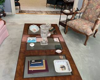 1950s large coffee table