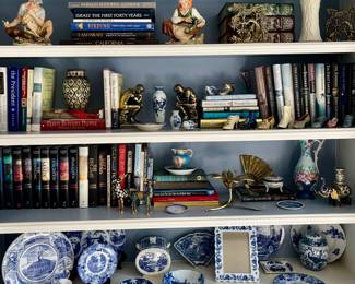 Blue ware collection is large and varied 