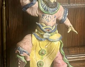Antique roof tile terra cotta warrior