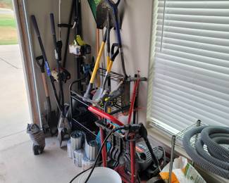 Troy-Built 4.5hp Power Washer, Echo Edger, Ryobi Weed Eater