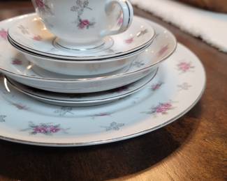 Rosette China Set