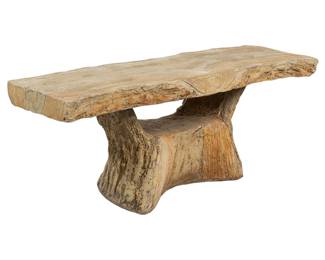  Maximo Cortes Faux Bois Bench