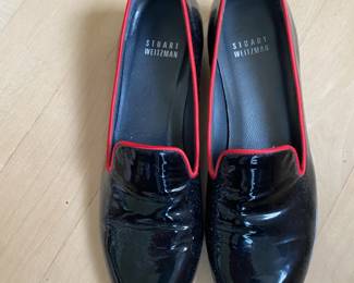 STUART WEITZMAN PATENT LEATHER SHOES - 