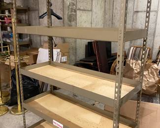 COMMERCIAL GRADE HEAVY DUTY METAL SHELVING