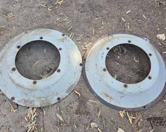2716  2 32 Rear Wheel Center Dishes Ford 2N9N Tractors 