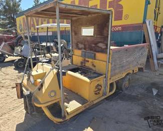 116  Cushman 3 Wheeler Gas Powered Cart 