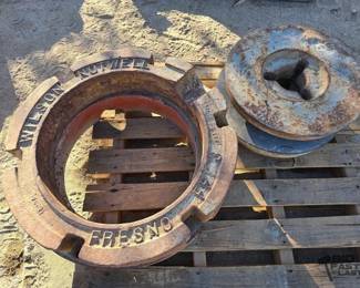 4204  Wilkerson  Nutwell Front and Rear Wheel Weights 
