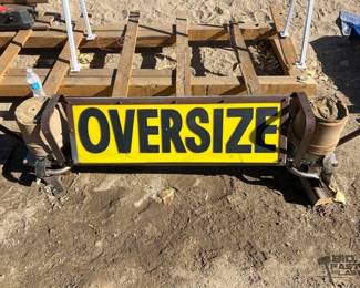 2578  Oversize Truck Mounted Light 
