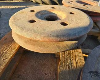 4120  Two 19in Front Wheel Weights 