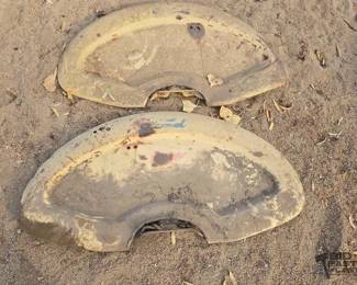 2702  2 Ford Tractor Fenders 