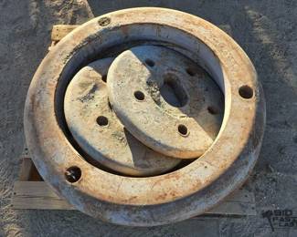 4216  Ford Front and Rear Wheel Weights 