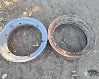 2734  2 Ford Tractor Real Wheels 