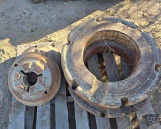 4208  Front and Rear Wheel Weights 