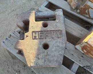 4122  2 Hefty Counter Weights 