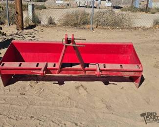 2536  Box BladeScraper Tractor Attachment 