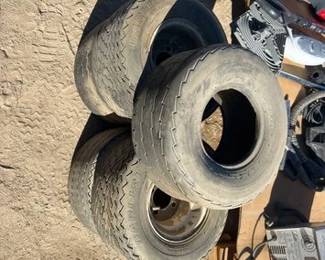 2585  Golf Cart Wheels And Tires 
