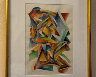 1988 Abstract Artwork by Biom
